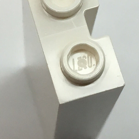 10 NEW! LEGO WHITE Brick Modified 1x2x5 Garage Door Groove #88393 Lot of 10 pcs