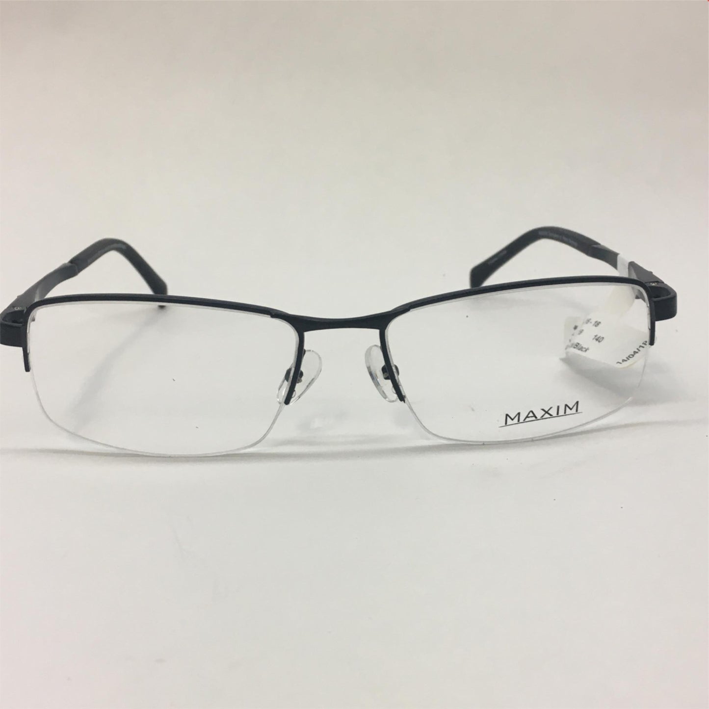 Eyeglass Frames MAXIM 16-18 Matt Black New! Lot of 10 Each! Free Shipping!