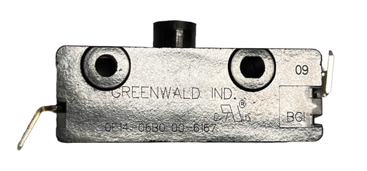 00-6167 Laundry Equipment Switch Greenwald 5000 WP SK 1NG-A 0E14-06BO 125/250VAC