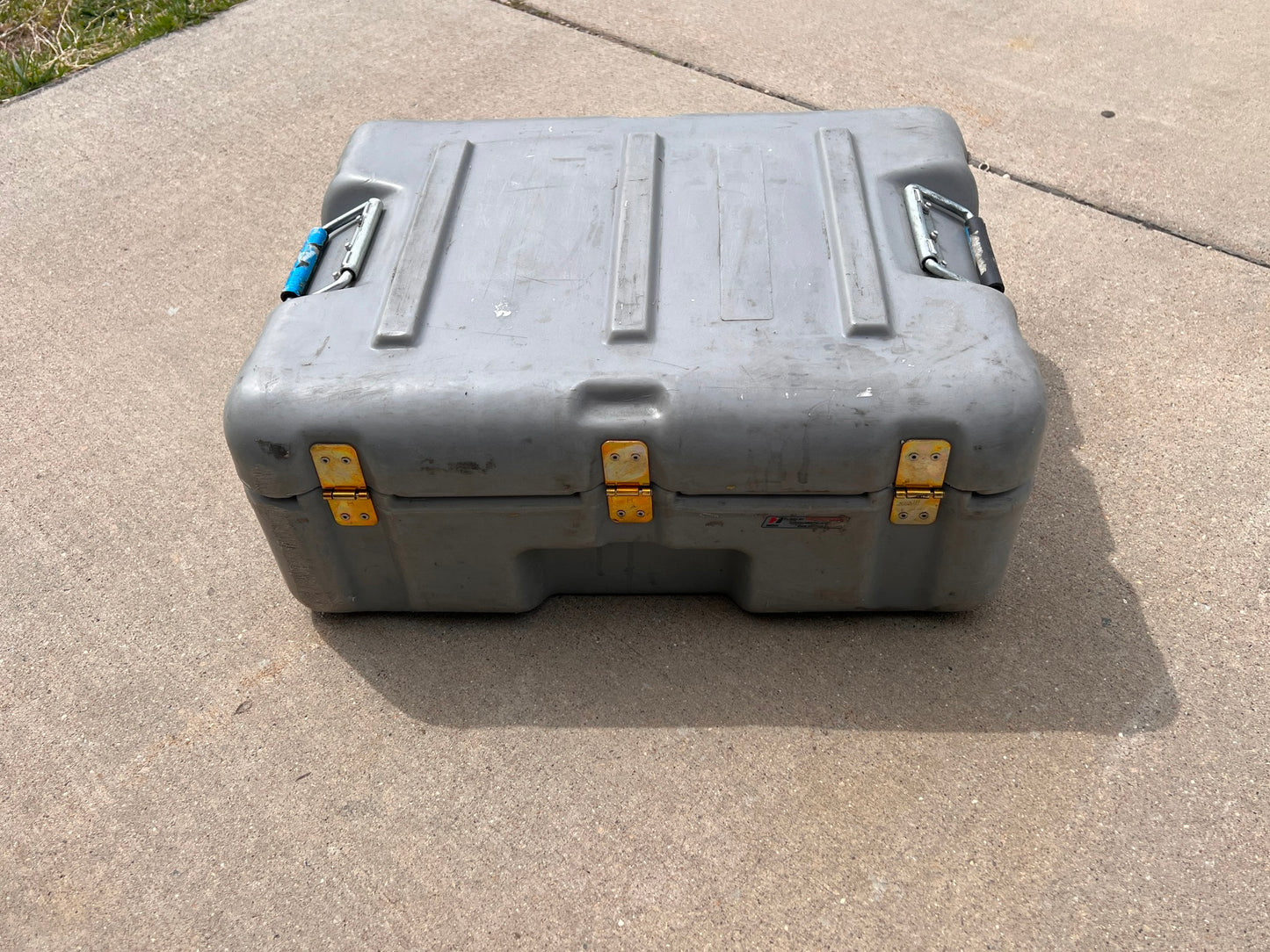 HARDIGG Heavy Duty Military Footlocker Waterproof Case 23"X18"X9" Foam Inserts