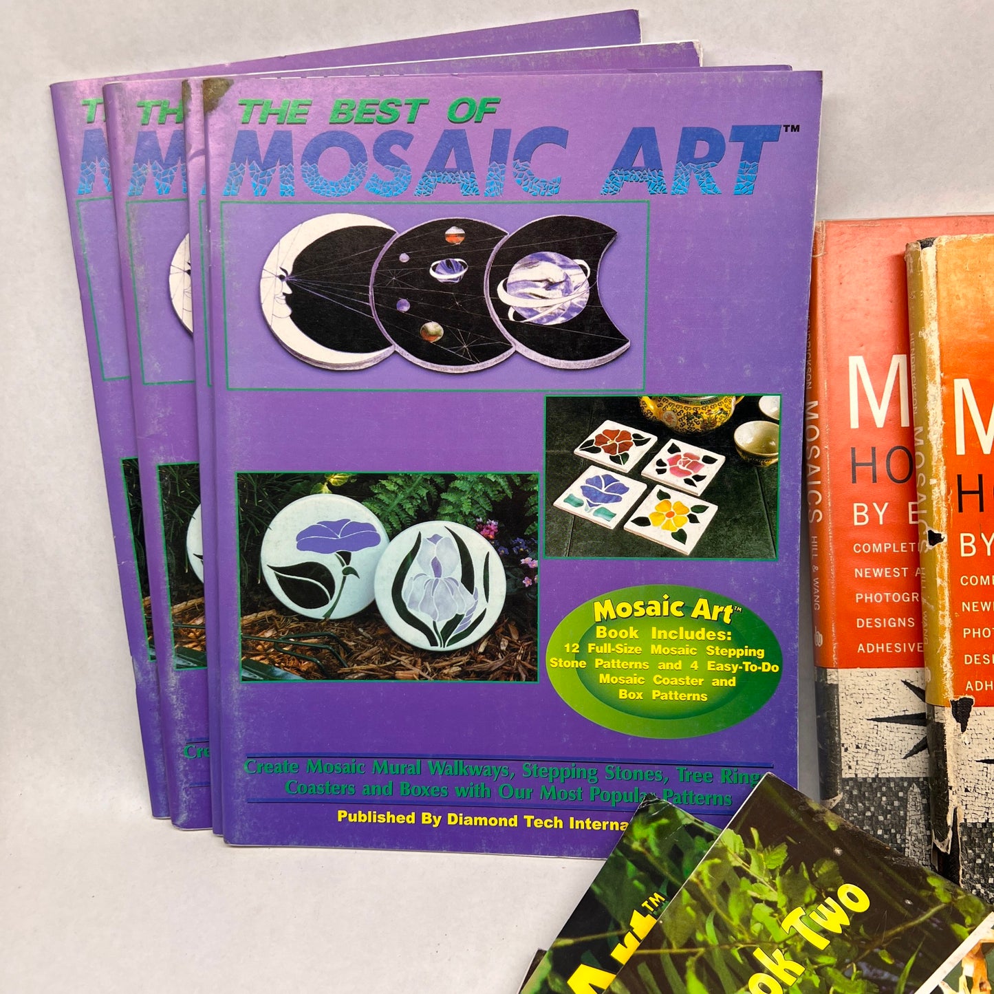 Mosaic Mosaics Books Lot