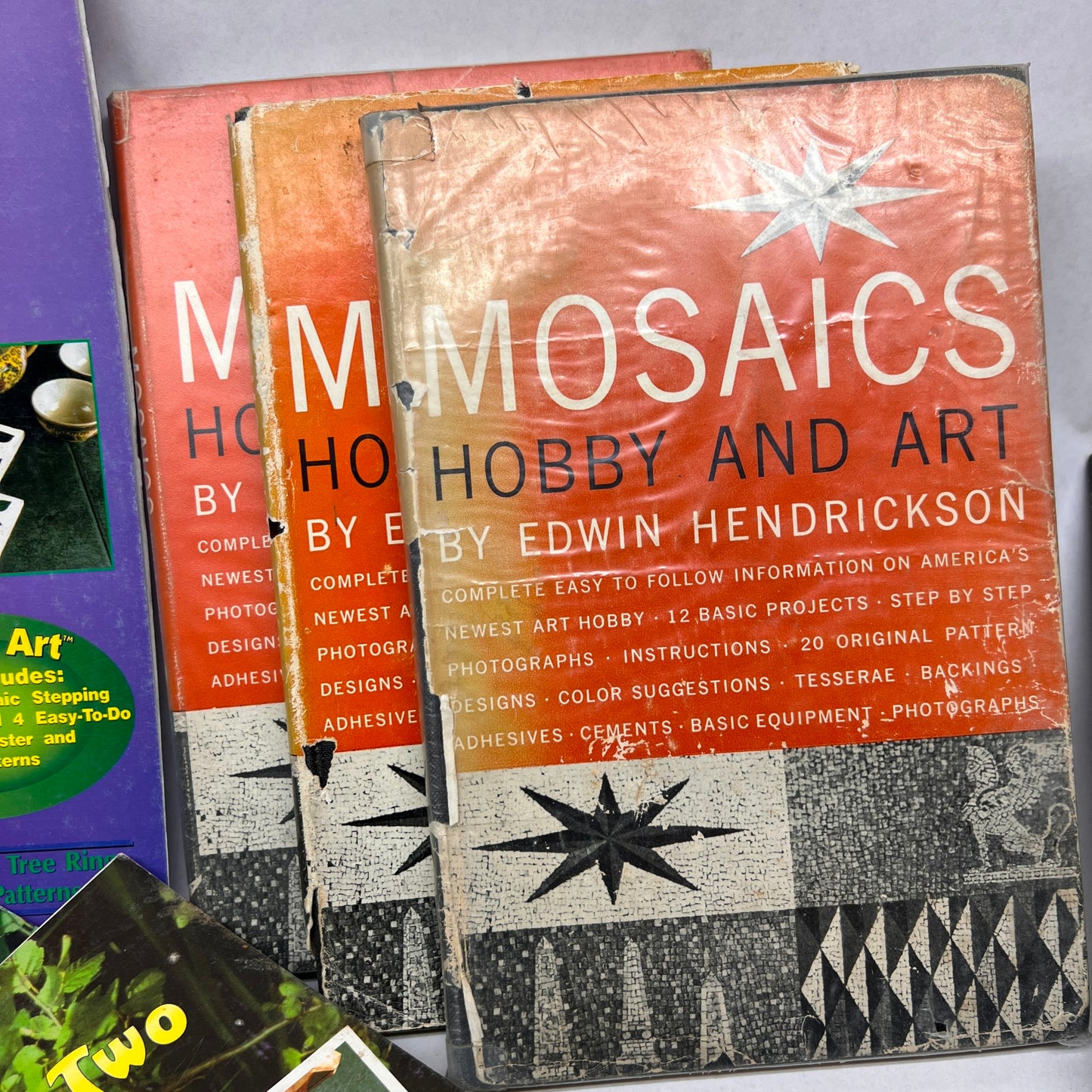 Mosaic Mosaics Books Lot