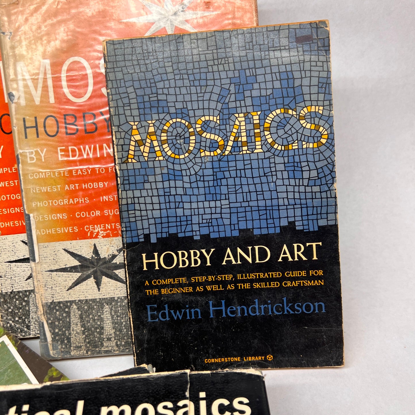 Mosaic Mosaics Books Lot