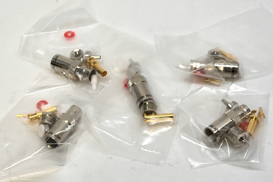 L-Com 10-06575-206 TRB Jack Mil-STD-1553 for M17/176-00002 Cable Lot of 5 Each