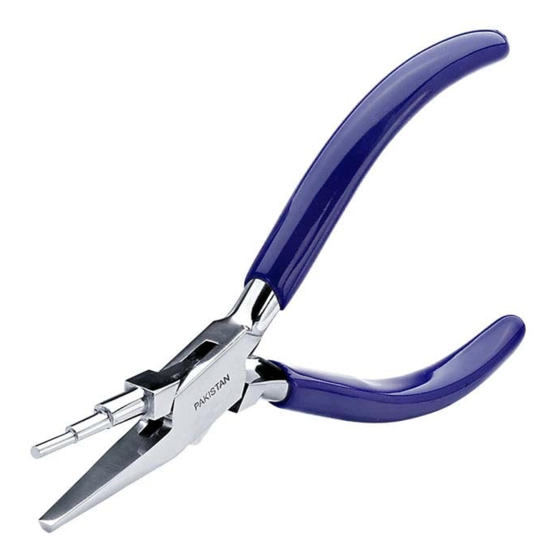 Stepped Round & Chain-Nose Wire-Wrapping Pliers 2.4MM 4.1MM 5.2MM 119323