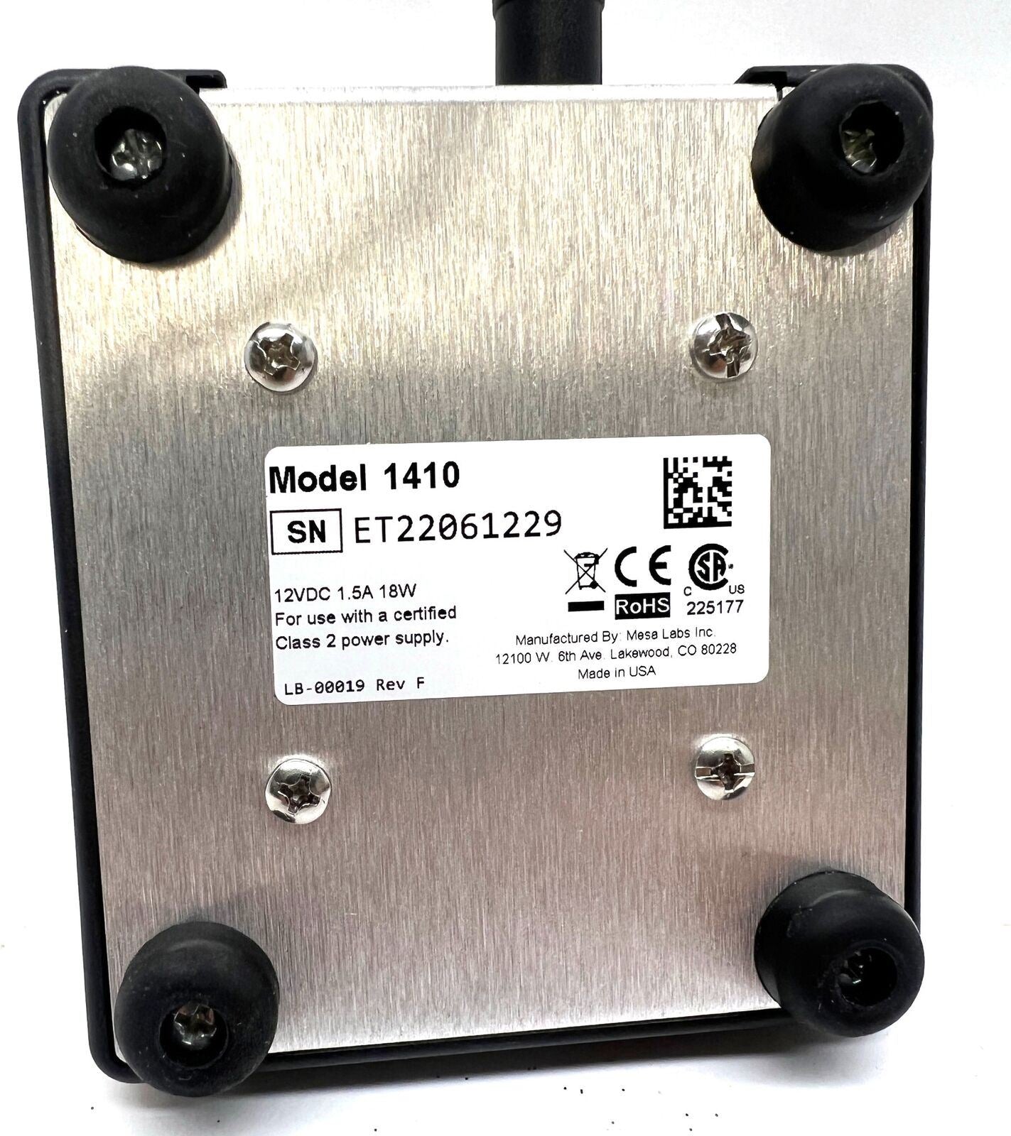 MESA LABS Model 1410 13 Cavity Lab Heated Incubator With Universal Adapter New!