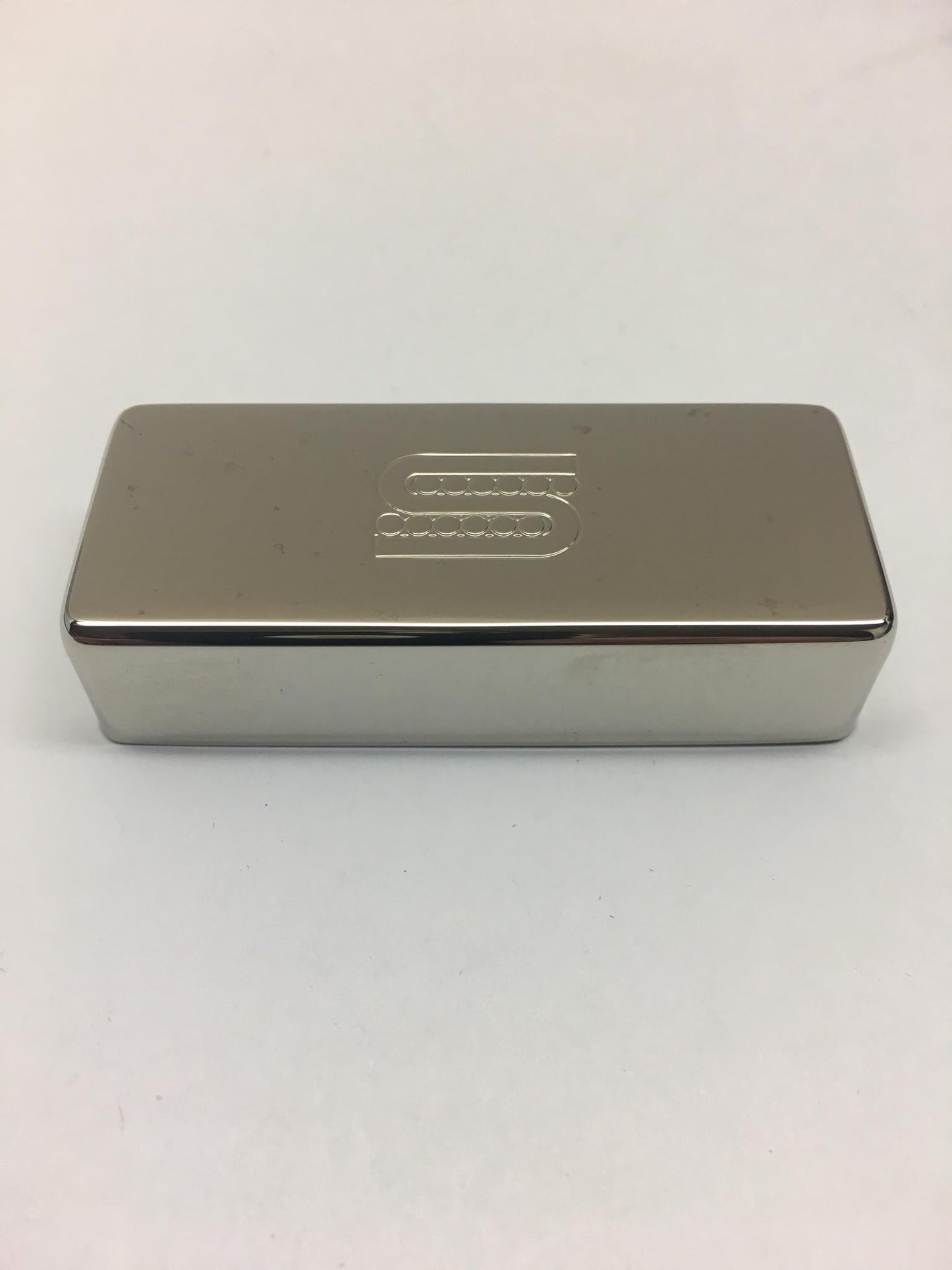 Seymour Duncan Logo Embossed Guitar Pickup Cover Nickel USA (Nickel-Silver)