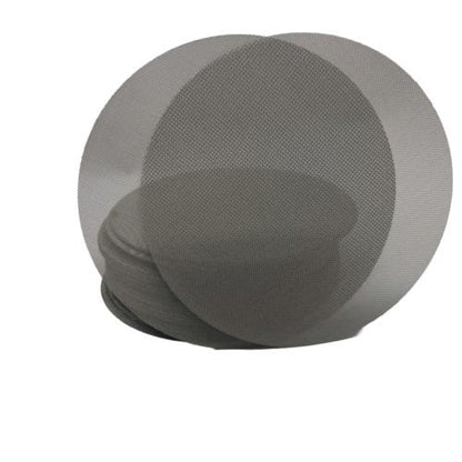 100 Each 5.3125" Round 50 Mesh 297µ Stainless Steel Wire Cloth Filter Screens