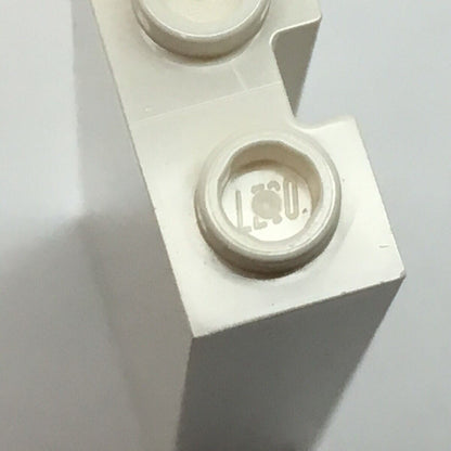 10 NEW! LEGO WHITE Brick Modified 1x2x5 Garage Door Groove #88393 Lot of 10 pcs