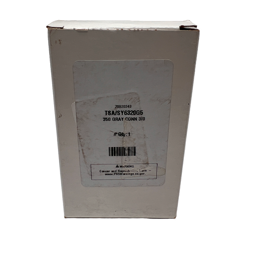 SMH SY6320G5 SB350 3/0 AWG Connector Kit 600V 350 Amps 2 Conductor Gray Battery