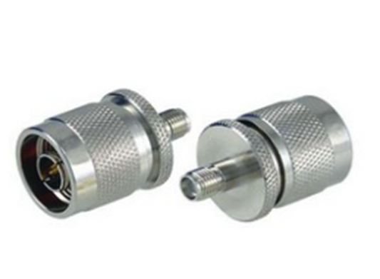 L-COM AXA-NMSF Coax Adapter N-Male/SMA-Female 50 Ohm - LOT/10 Each