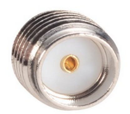 L-COM BA589 Coax Adapter TNC Plug / SMA Jack 50 Ohm - LOT/10 Each New