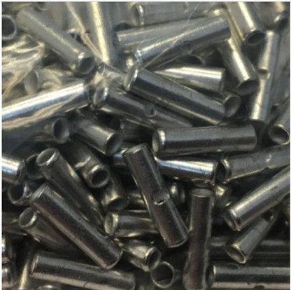 BUTT Splice Connector Seamless Un-Insulated 16-14 Gauge Crimp Terminals 250 Pcs