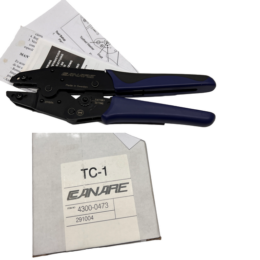 CANARE TC-1 Hand Held Handheld Crimp Tool Without Die Set New
