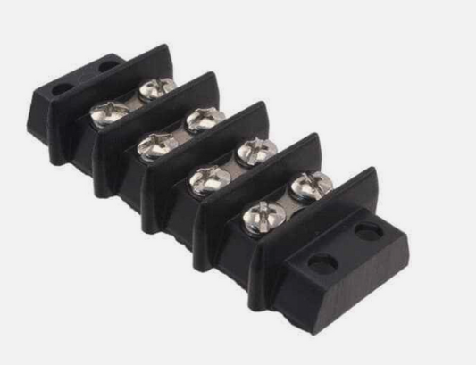 Cinch 4-142 4 Position Barrier Strip Terminal Blocks 30 AMP #10AWG 5 Each