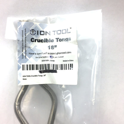 Crucible Tongs Clamp Stainless Steel Crucible Holder Grip 18" Professional Grade