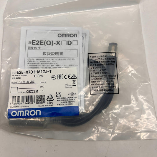 OMRON E2E-X7D1-M1GJ-T Industrial Proximity Sensor 0.3M 10-30VDC New