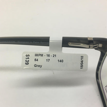 Eyeglass Frames. IMPRESSION 16-21 Gray   New!   Lot of 10 Each!   Free Shipping!