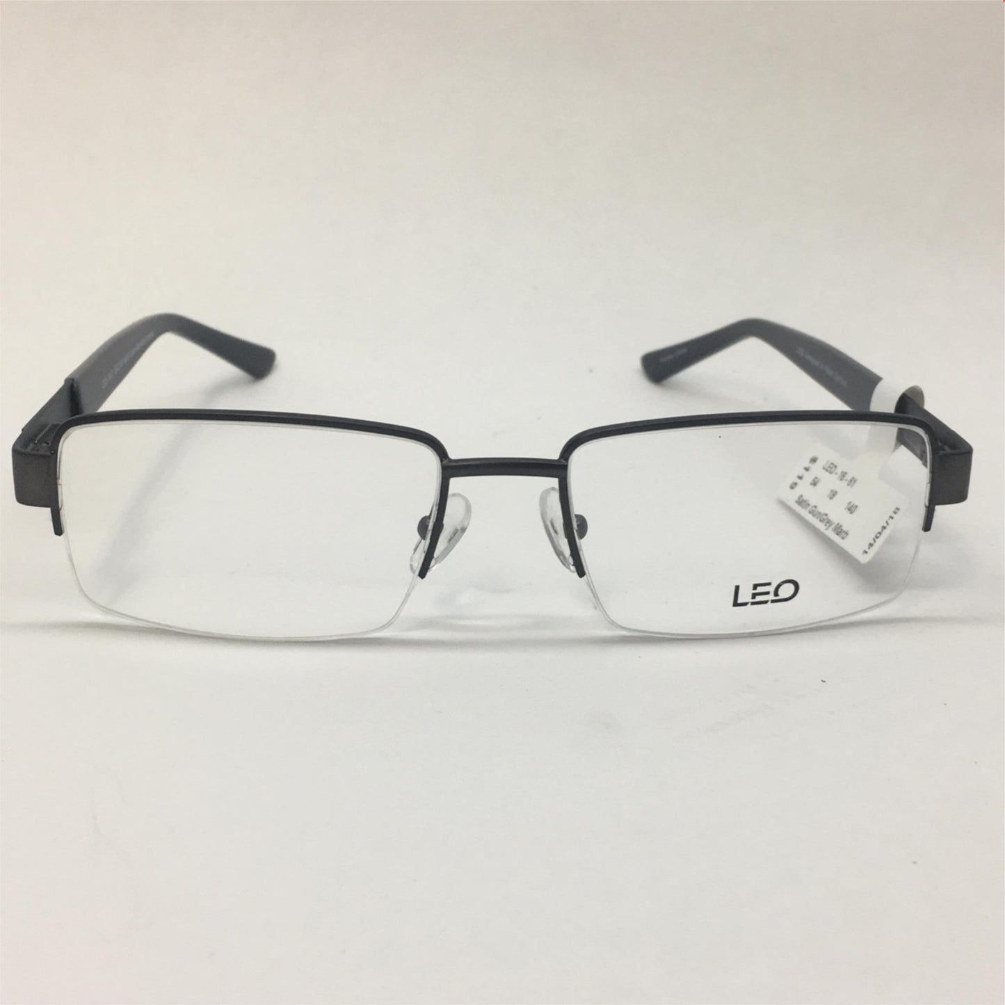 Eyeglass Frames LEO 16-61 Gun Metal Gray New!  Lot of 10 Each! Free Shipping!