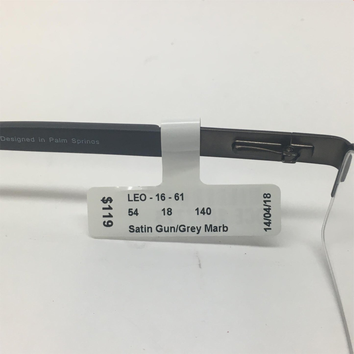 Eyeglass Frames LEO 16-61 Gun Metal Gray New!  Lot of 10 Each! Free Shipping!
