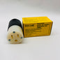 HUBBELL HBL5269C New 2 Pole 3 Wire Grounding 15A 125V NEMA 5-15R Cord Outlet