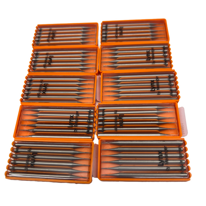 LYNX Meisinger 348901 Cone Cross-cut Bur 0.7mm Wax Carving Bit 60 Each New