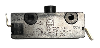 00-6167 Laundry Equipment Switch Greenwald 5000 WP SK 1NG-A 0E14-06BO 125/250VAC