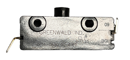 00-6167 Laundry Equipment Switch Greenwald 5000 WP SK 1NG-A 0E14-06BO 125/250VAC