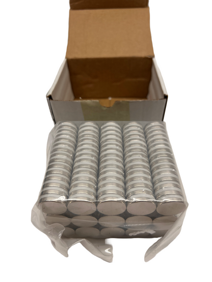 225 Pcs Neodymium Disc Magnet 3/4" X 1/8" ND45 N45 With Separator Plastic Discs