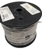 22AWG PTFE Insulated Silver Plated Cu Wire UL1213 Alpha 5855 2500 FT Black 19/34