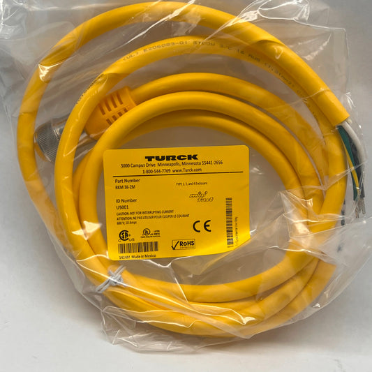 TURCK U5001 RKM 36-2M Cable Assembly Cord