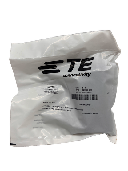 TE 382A023-25-0 Heat Shrink Transition Boot Modified Black Elastomer 823696-000