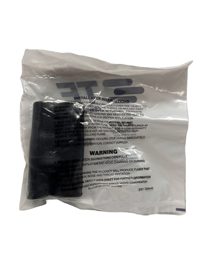TE 382A023-25-0 Heat Shrink Transition Boot Modified Black Elastomer 823696-000