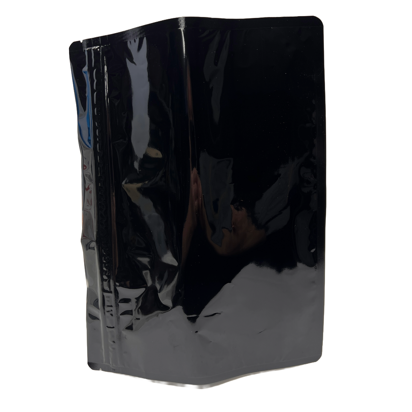 HighLock Child Resistant 12X9X3 Gloss Black Opaque CR Barrier Exit Bags 50 Pcs
