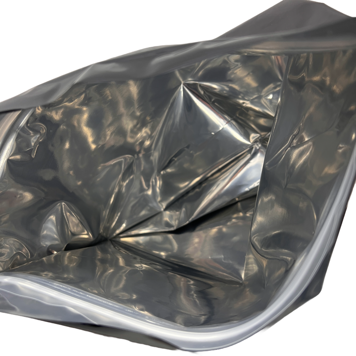 HighLock Child Resistant 12X9X3 Gloss Black Opaque CR Barrier Exit Bags 50 Pcs