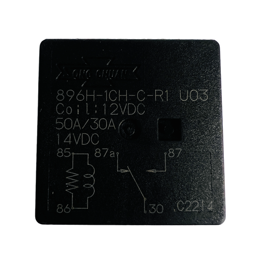Song Chuan 896H-1CH-C-R1-U03-12VDC Automotive relay, SPDT, Sealed 30/50A, 50A