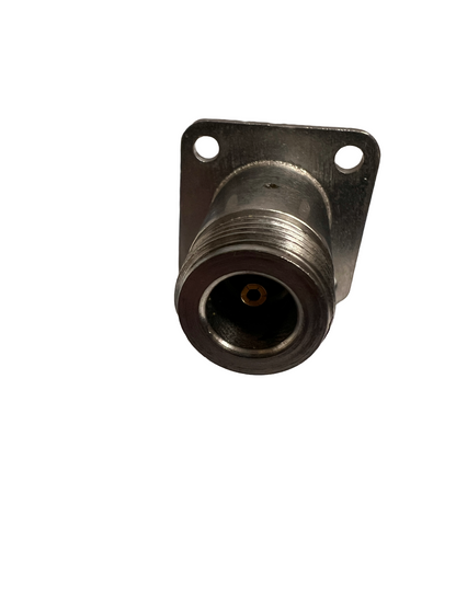 Midwest Microwave RF Fixed Attenuator SMA Male to N Female 3dB 4 Hole Flange
