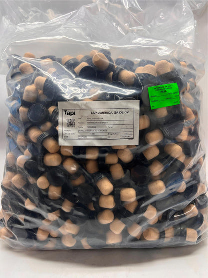 1250 pcs Tapi 19.5MM Reusable Synthetic Corks for Wine Bottles Oil Vinegar Beer