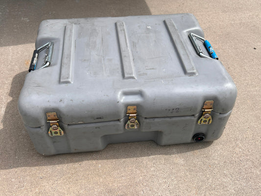 HARDIGG Heavy Duty Military Footlocker Waterproof Case 23"X18"X9" Foam Inserts