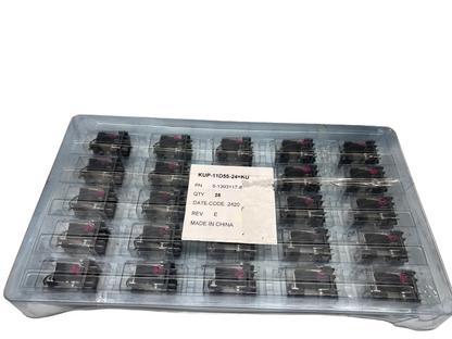 25 TE Potter & Brumfield KUP-11D55-24 Relay 2 Form C 24VDC Coil 10A 5-1393117-8
