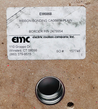 EMC EM6868 Bonding Ribbon .375 (3/8") Wide X .051 Thick 5 Lb Spool Hubbell