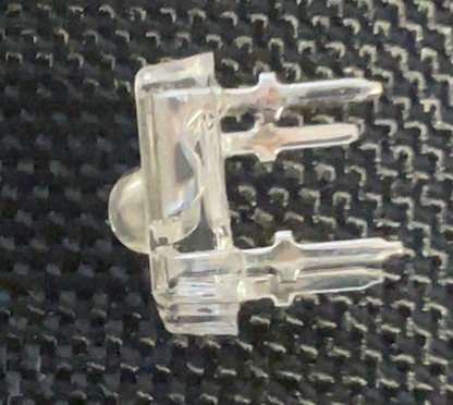AMBER LED 585-590nm 4 Pin 1000-1500 MCD Superflux Clear 2.0-2.5V 10 Each