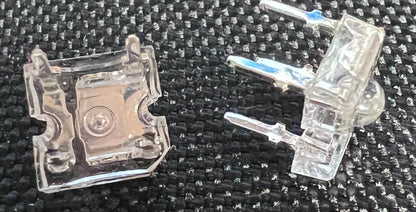 GREEN LED 515nm-520nm 4 Pin 4000-4500 MCD Superflux Clear 3.0-3.5V 10 Each