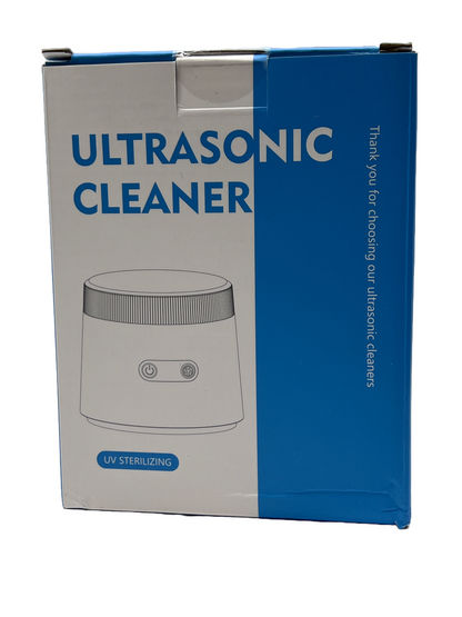 Ultrasonic Cleaner UC01 UV Sterilizing Dentures Dental Retainers Jewelry 2 Each!