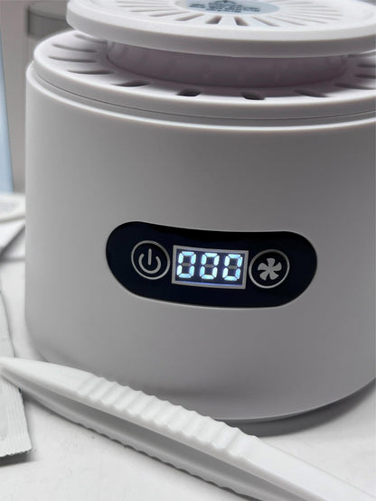 Ultrasonic Cleaner UC01 UV Sterilizing Dentures Dental Retainers Jewelry 2 Each!