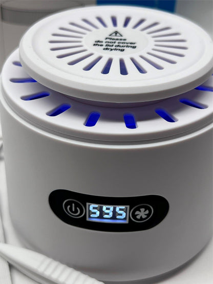 Ultrasonic Cleaner UC01 UV Sterilizing Dentures Dental Retainers Jewelry 2 Each!