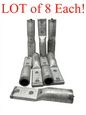 BURNDY YA36A3 HYLUG 600Mcm Aluminum/Copper 2-Hole Lug      8 Each