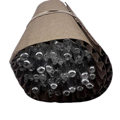BURTEC Instrument Vacuum Borosilicate Pintubes 50 Each .159 6" Gold Refining