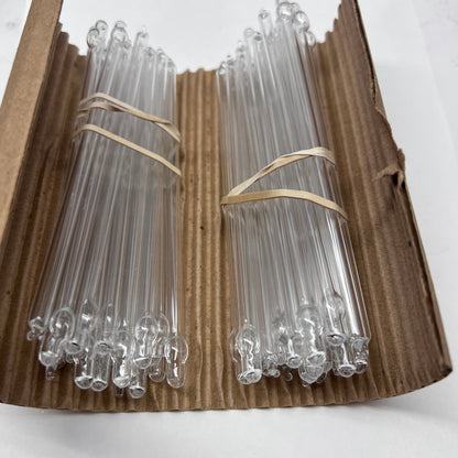 BURTEC Instrument Vacuum Borosilicate Pintubes 50 Each .159 6" Gold Refining