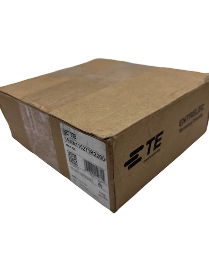 TE Entrelec 1SNA115271R2200 Terminal Block, Din Rail, 4Pos, 22-12Awg Box of 50
